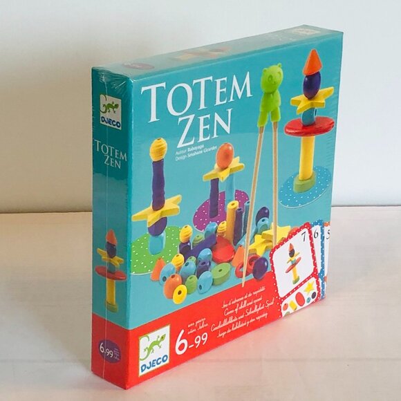 New Sealed Djeco Game Totem Zen-Balance, building & Chopsticks Skill Fun Game 🥢 - Picture 11 of 12